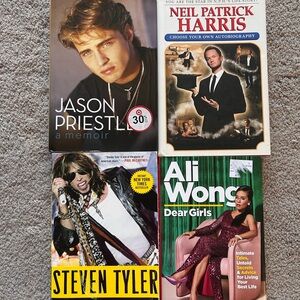 Four celebrity autobiographies